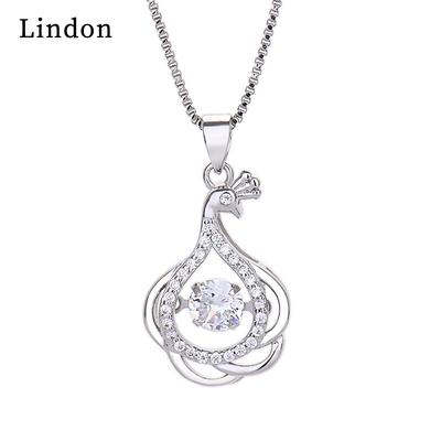 Lindon Women Necklace Pendant Copper Alloy Zircon Fashion Gift
