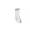 0-4 Y Children's Fun Retro Autumn and Winter Girl Baby Socks, Parallel Stripes Boys' Trendy Sports Socks, Pure Color Non-slip