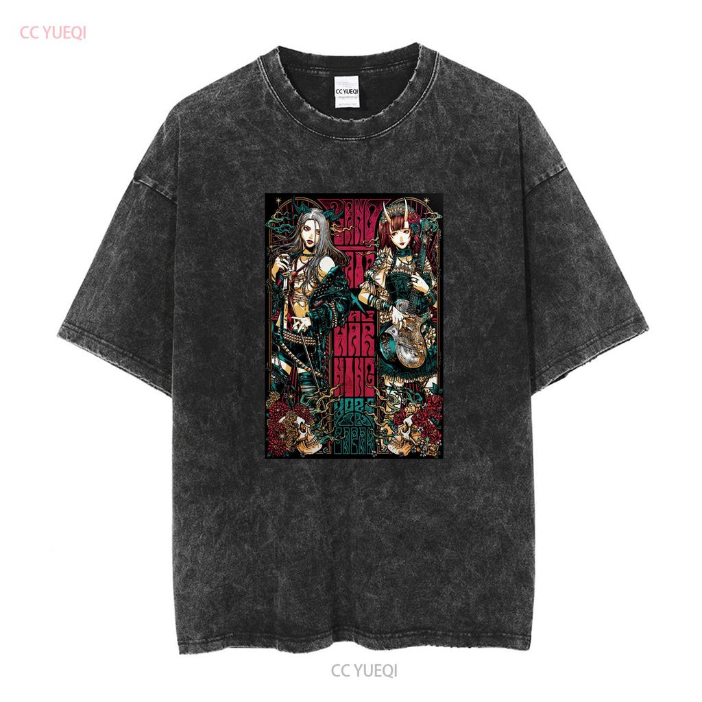 BAND MAID Mit der Warnung 12. Juni 2024 Show in Japan T-Shirt heiß Vintage Gewaschene Designerkleidung Mode Stilvolle Grafik