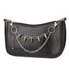Gothic Punk Detachable Bag Chain Set With Multiple Cool Charm Designs For Handbag Decor Y2K Alt Style Daily Wear