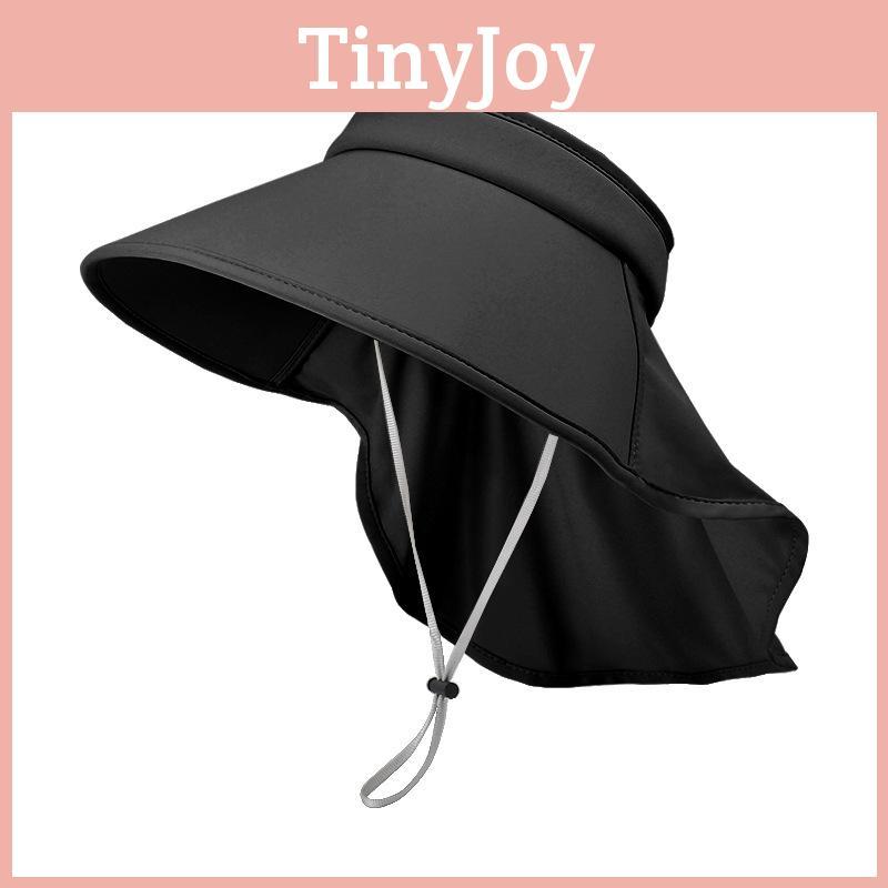 Summer Ice Silk Sunhat With Wide Brim And Sun Protection For Outdoor Cycling