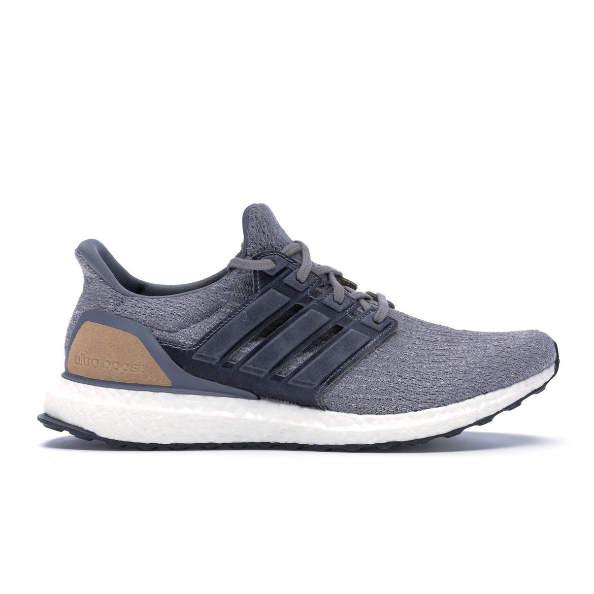 

Кроссовки унисекс adidas UltraBoost 3.0 Limited Leather Cage Grey Mid-Grey BB1092