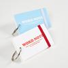 Card ring PP cover vocabulary notebook 60 sheets * 2 volumes