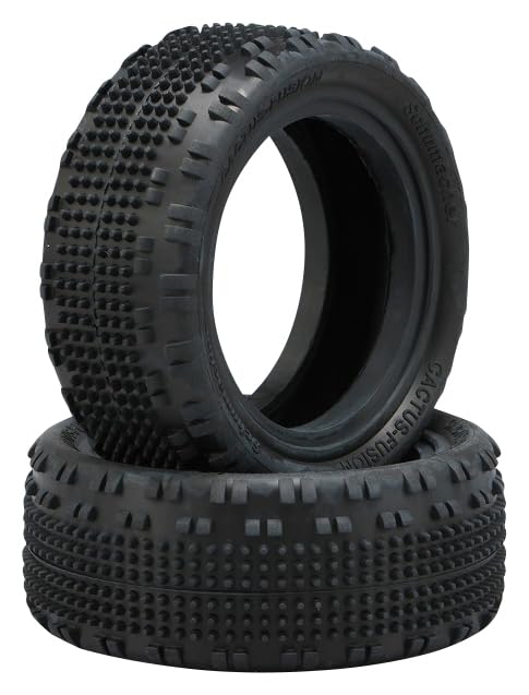 Yokomo Cactus Fusion 1/10 Yellow 4WD Front Tire YAU-6855A