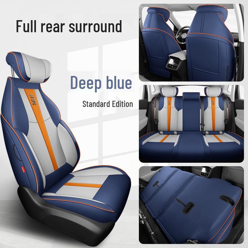 MWG Premium Leather Car Seat Cushion for Buick E5 - Sporty, Fashionable, All-Season Cover