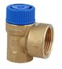 MSW Safety Valve 1/2 Inch X 3/4 Inch 6 Bar for DHW Installations