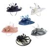 Stylish Derby Hat With Detachable Feather And Hair Clip Headbands Unique Headpiece For Prom Costume Parties Look