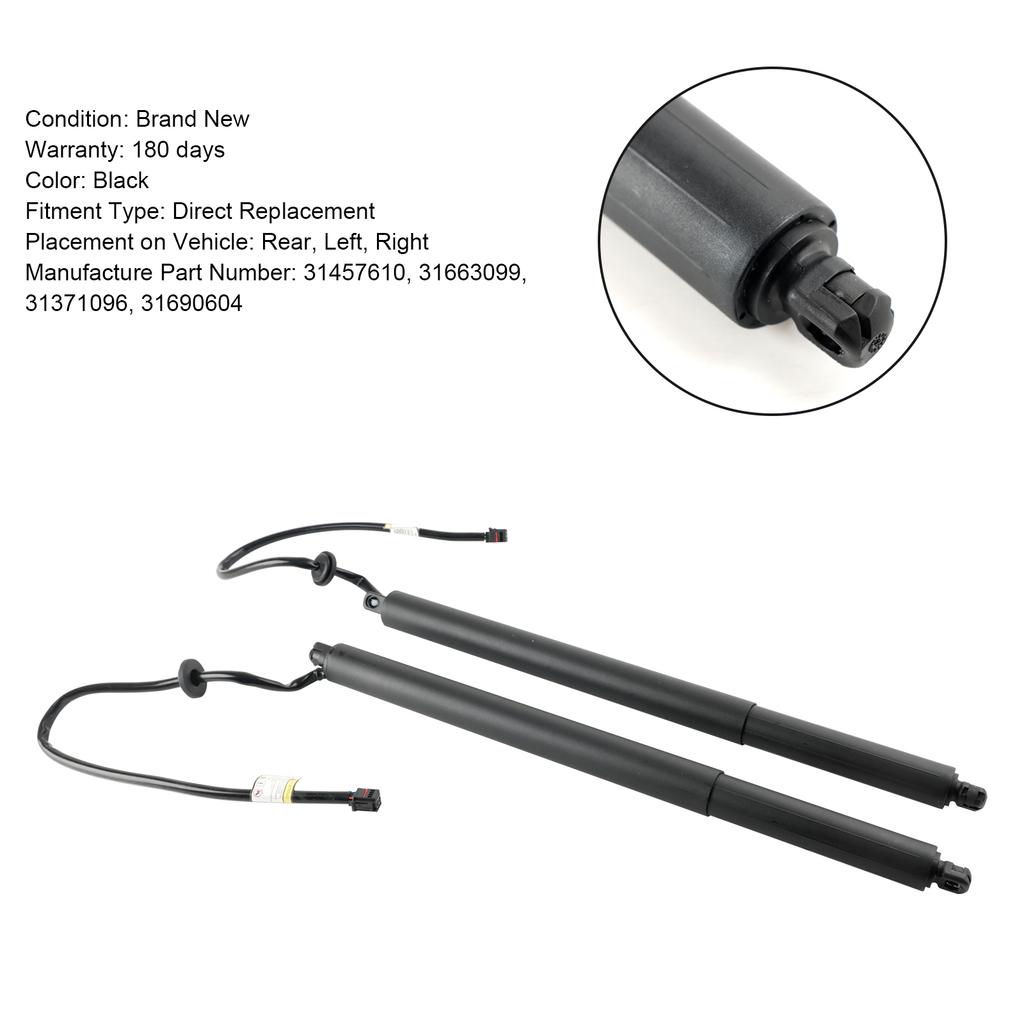 2PCS Rear Tailgate Power Lift Support Fit Volvo XC90 Sport Utility 2016-2019
