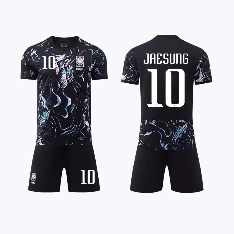 2024 South Korea Football Jerseys Black #10 22