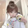 Fat MM cotton design short-sleeved t-shirt women's new summer American high street half-sleeved loose chic top