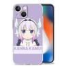 Dragon Maid Anime For iPhone 14 13 11 12 Pro Max X XR XS Phone Case For iPhone 14 7 8 Plus SE Clear Soft Silicone Cover Fundas
