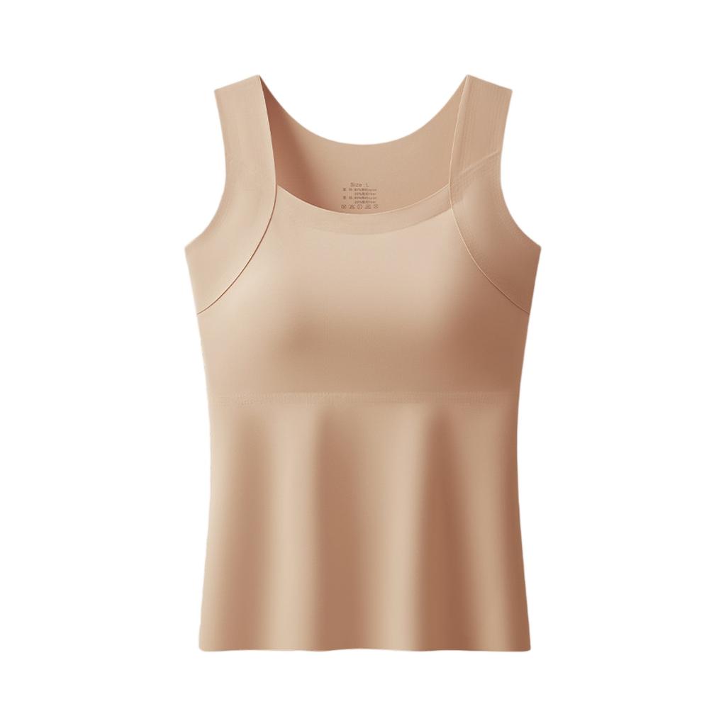 Womens Sleeveless Tank Top Casual Basic Vest Soft Fabric Relaxed Fit Round Neck Lightweight Shirt for Daily Wear