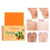 1PC Papaya Soap, Moisturizes the Skin, Brightens the Complexion, Cleanses the Skin and Deeply Cleanses Pores.