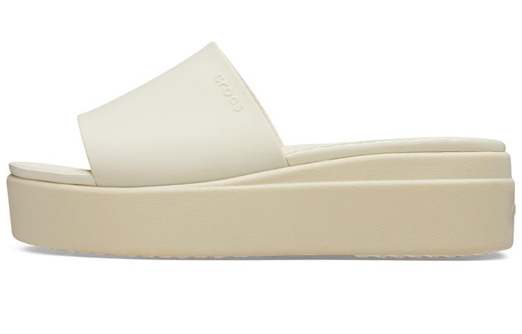 Crocs Brooklyn Slide  White Beige  Women s 208728-2Y2 38-39