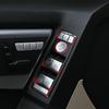 Matte Silver Window Switch Button Garnish Sticker 14X For Benz C-Class 2010-2014