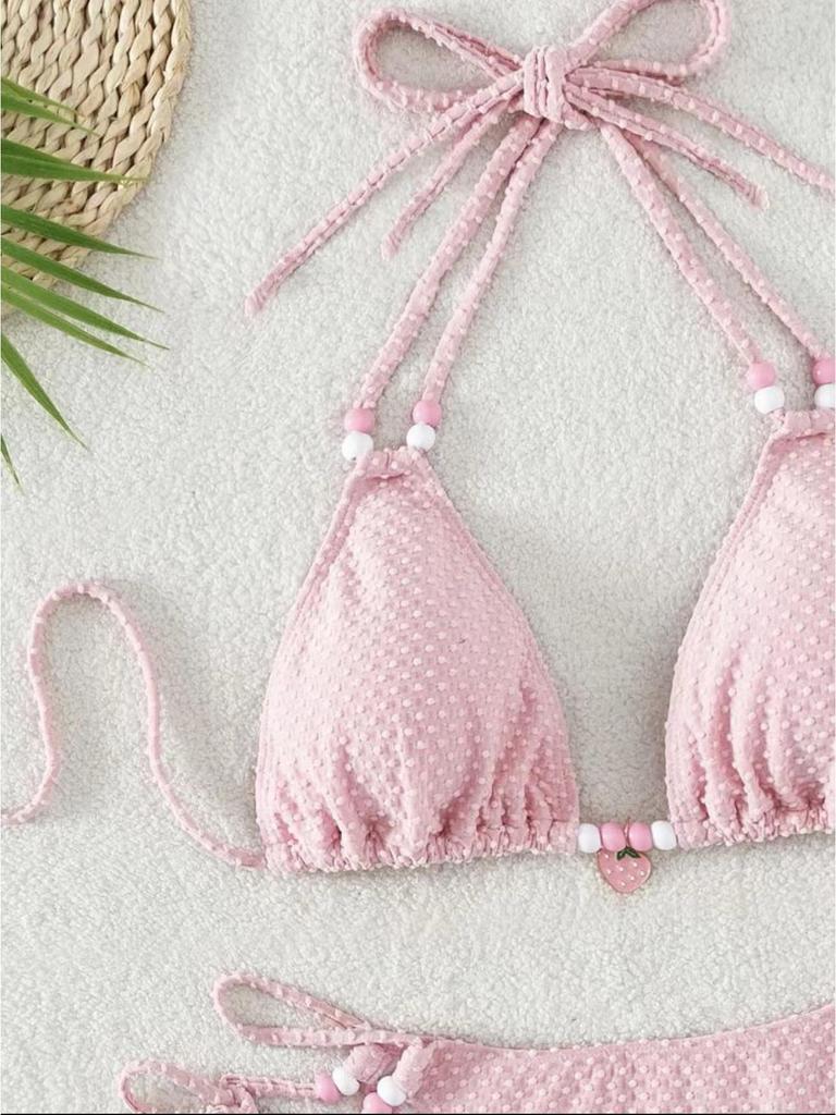 Sexy Tie-Up Bikini Swimsuit for Women - Perfect for Beach Vacations