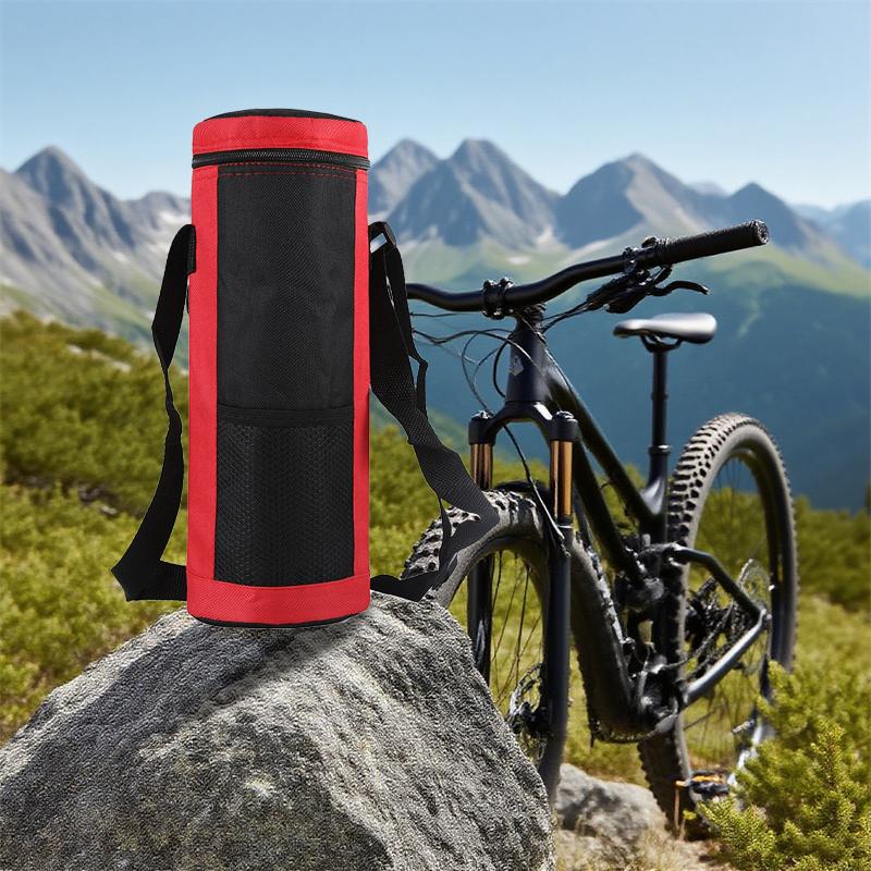 Venkovní kempingová chladicí taška Oxford tkanina Izolační rukáv Cestovní Přenosná Izolovaná Láhev na Vodu Udržuje teplo/chlad Nosič na nápoje