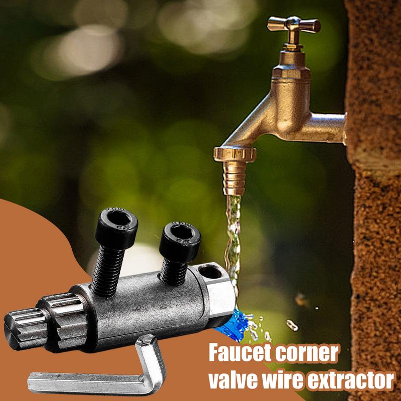 Faucet Angle Valve Broken Wire Extractor Tap Reverse Wire Water Pipe Broken Pipe Head Screw Extraction Bathroom Repair Tool