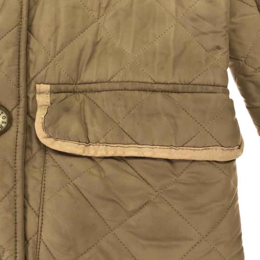 MACKINTOSH SCOTLAND Hooded Quilted Coat 36 Beige Back Bore Women Used