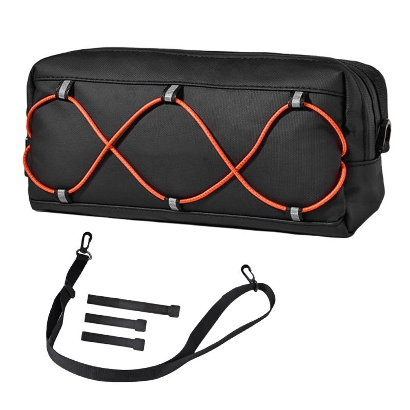 Bicycles Front Bag Waterproofed Portables Bicycles Front Big Capacity Handlebars Bag for Outdoor Activity чёрный