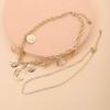 Geometry Metal Collarbone Chain Fashion Cowboy Cowgirl Choker Fashion Multilayer Necklace  Holiday