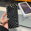 Clear Square Back Tube Case Protection For iPhone 12 16 ProMax 14 Pro Max 11 13 15 Plus Anti-Oxygen,Five-Pointed Zebra Pattern Pattern Casing