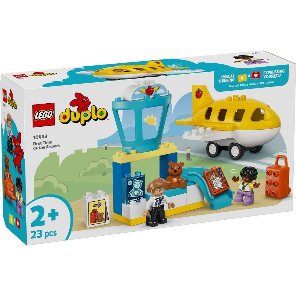 LEGO DUPLO First Airport 10443 Toy for Boys and Girls