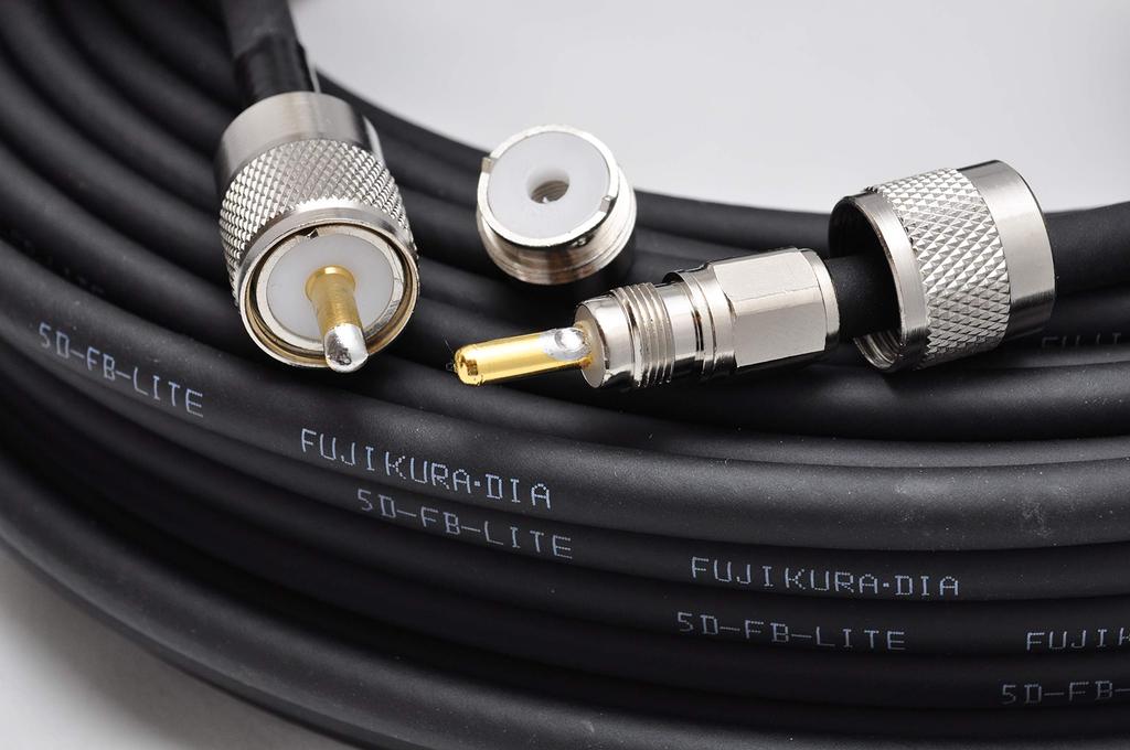 RADILA 5DFB einseitig abnehmbar SWR-Spezifikation Messdaten Übernommen von Fujikura Verlustarmer Amateurfunk Koaxialkabelsatz Für Feststationen