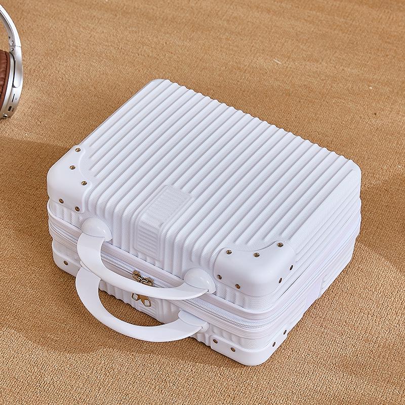 14" Carry-On Suitcase & Travel Organizer, Large Capacity 16" Lightweight Makeup Bag & Toolbox.