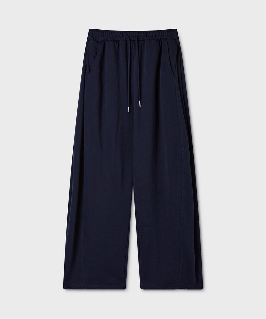 WHO.A.U Easy Side-Tuck Wide Pants(F) / Whtmg4992F