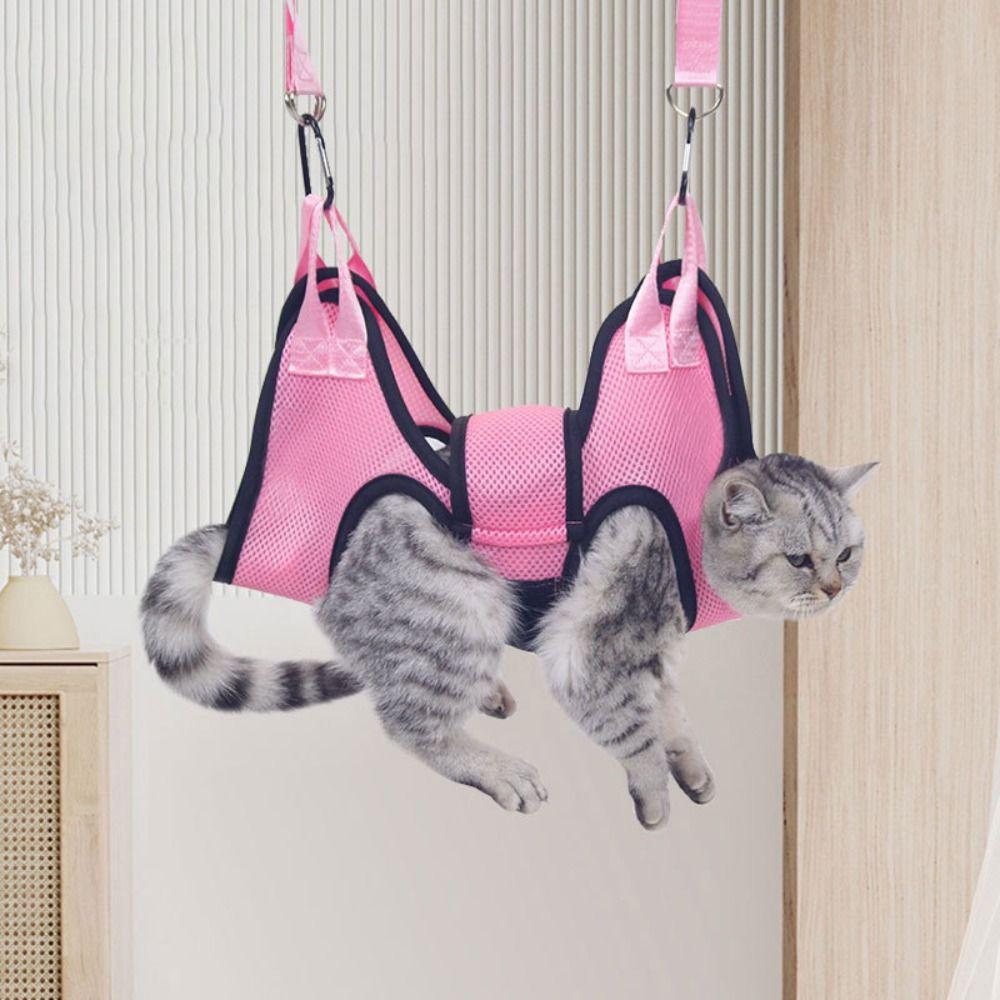with Security Strap Dog Grooming Hammock Beauty Hanging Cat Holder for Grooming  Bathing