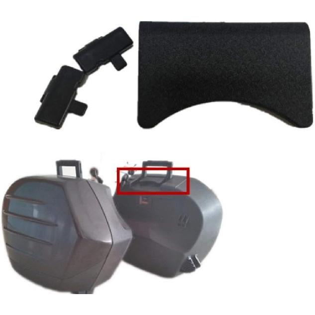 Motorcycle Accessories ABS Side Luggage Saddle Up Cap Backrest Pad Top Cover Boxes Bags Trunk Tool Case Cap Compatible with Kawasaki Concours 14