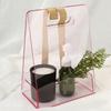 Acryl Handheld Blumenkasten mit Griffen Wiederverwendbare Geschenkverpackungsbeutel Dekorative Vase Transparente Tragetaschen
