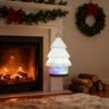 Rechargeable Christmas Tree Night Light w/ RGB String Lights,IP65 Waterproof Portable Lamp for Home Outdoor Decor Xmas Kids'Gift