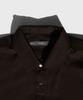DENSITY Back Layered Shirt_Dark Brown