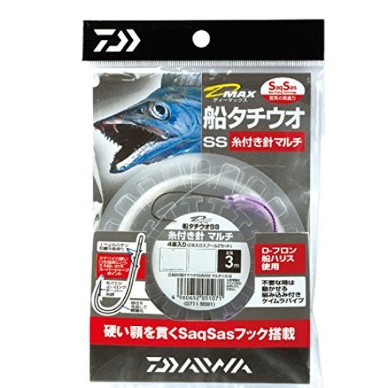 

Daiwa Рыболовный крючок Hairtail с крючком Harris 20-10 Saxus Multi 51095
