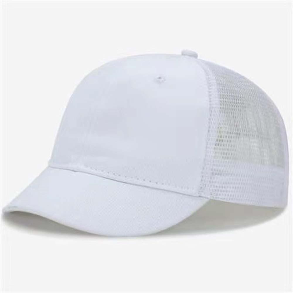 Cotton Summer Baseball Cap Short Brim Unisex Sunscreen Hat Fashion Mesh Peaked Cap  Classical