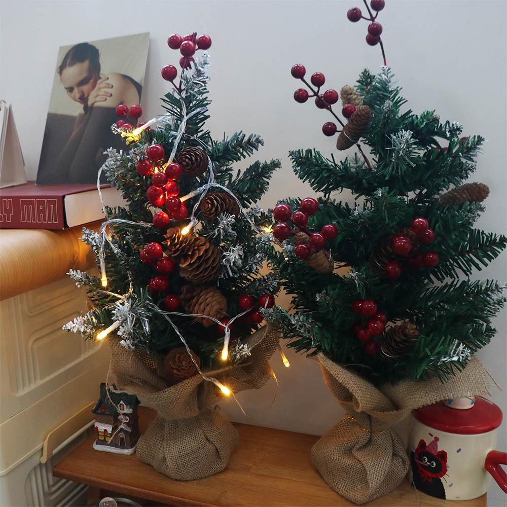 Desktop Ornaments Mini Christmas Trees Christmas Pine Tree  Christmas Decoration