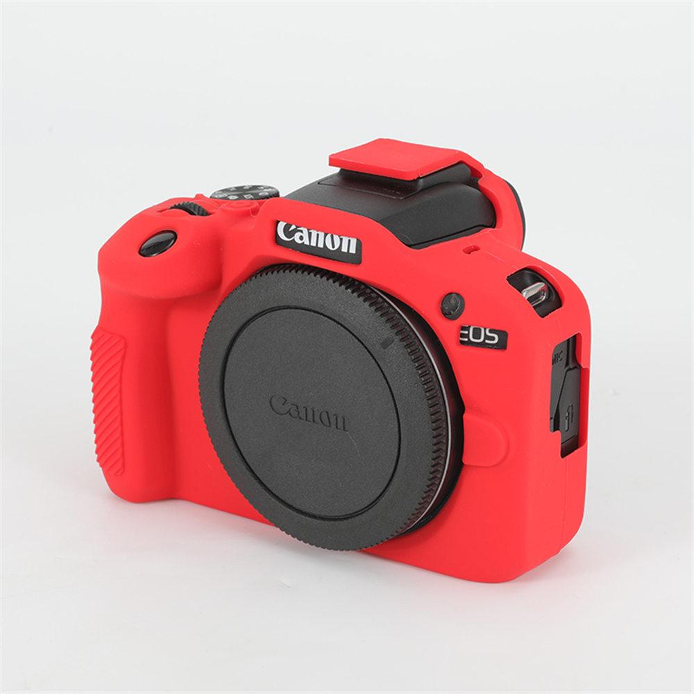 R100 Mjukt Silikonskal Pansar Kamerahus Skydd för Canon EOS R100 Digital Kamera Skyddande Hud