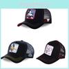 Bestickte Baseballkappe mit Mickey Mouse und atmungsaktivem Netz für Sommer-Outdoor-Aktivitäten