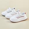 New Summer White Shoes for Female Students' Thick Sole Heightened Mesh Breathable Casual Street Shot