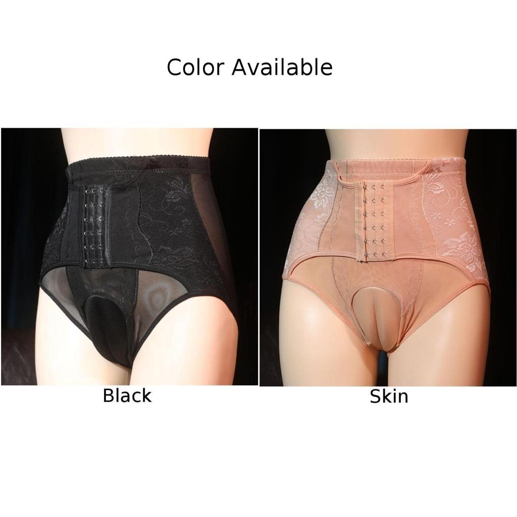 Crossdress Men Panties Hiding Gaff High Waist Shaper