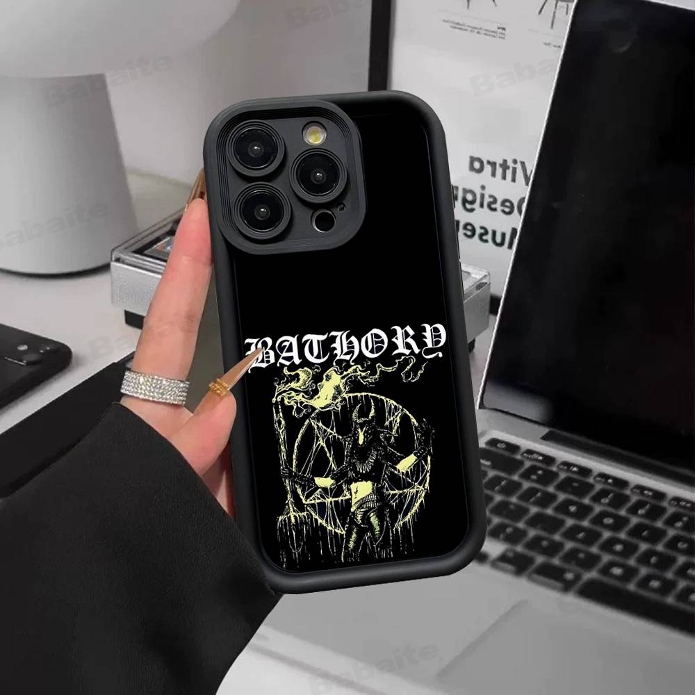 Bathory Quorthon Band Singer Phone Case For IPhone 11 12 13 16 15 17 14 Pro Max Soft Funda Silicone Cover