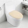 Toilet Cover Corn-patterned Fabric Elastic Strap Non-Slip Stable Toilet Seat Cover Multifunctional Bathroom Decor