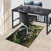 Forest Owl Theme Office Carpet Chair Mat Oversized Rug for Home Decor, Sofa Mat, Office Flooring Gift, Suitable for Bedroom, Living Room