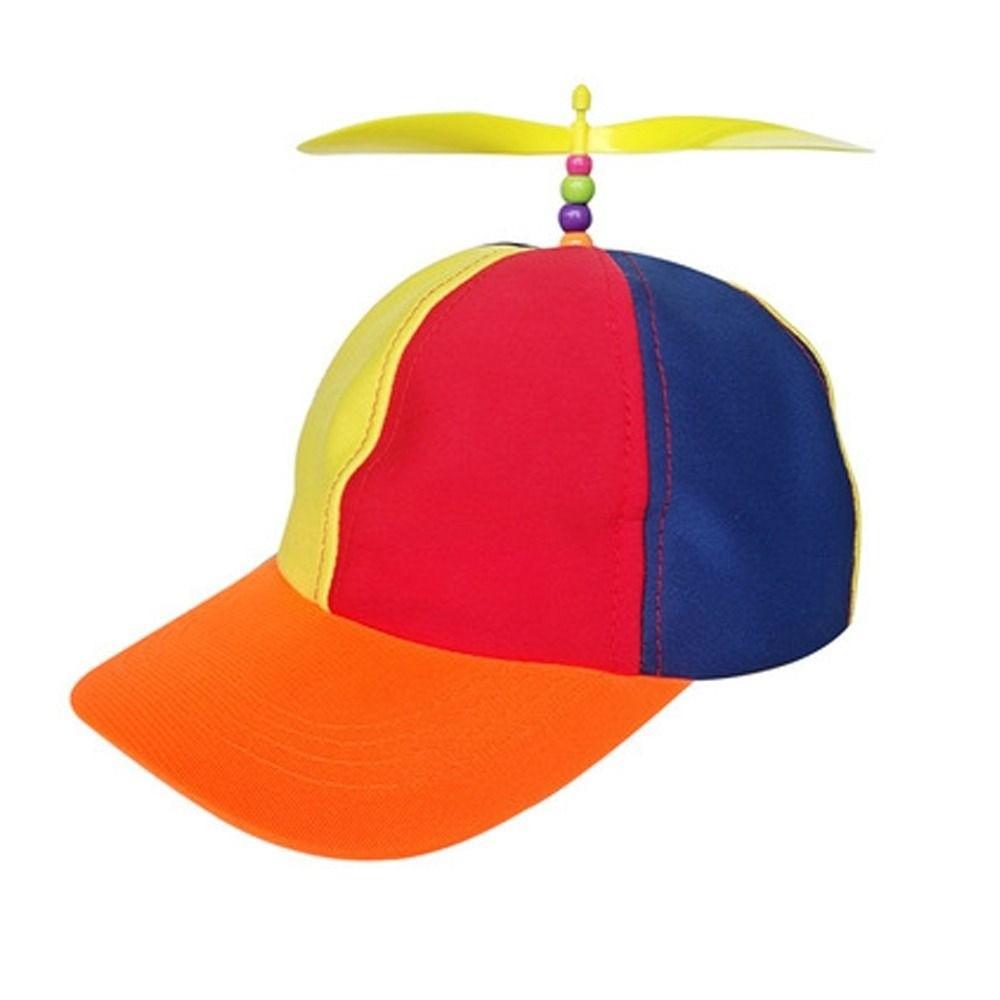 Rainbow Baseball Cap Funny Sun Cap Kids Boys Girls Snapback Hat