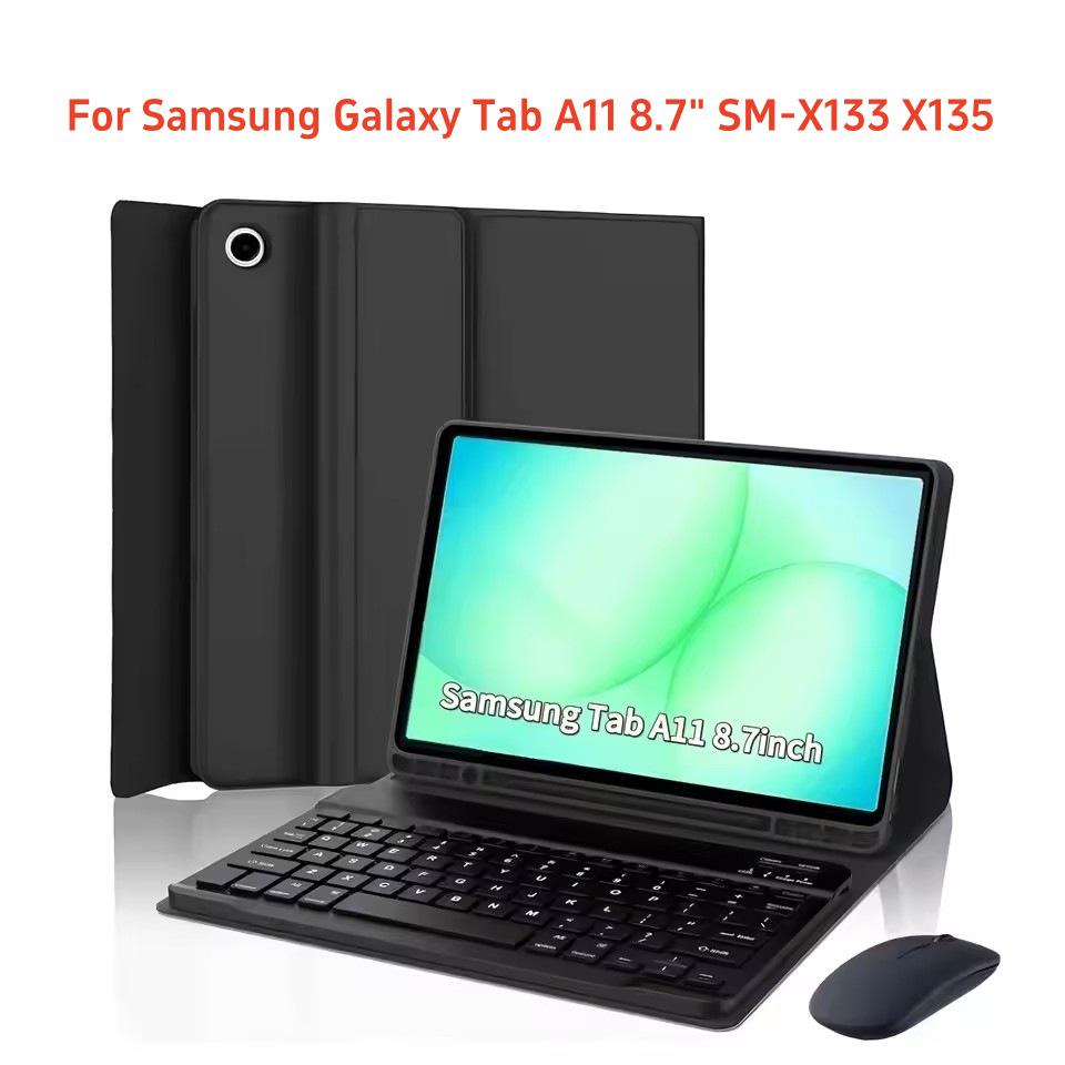 Samsung Galaxy Tab A11 8.7-inch Folio Keyboard Case with Bluetooth & Pen Slot X130/X135