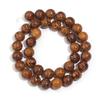 1 Strand 4/6/8/10mm Natural Stone Beads Golden Silk Jade Round Loose Beads For Jewelry Making DIY Bracelets Necklace Accessories