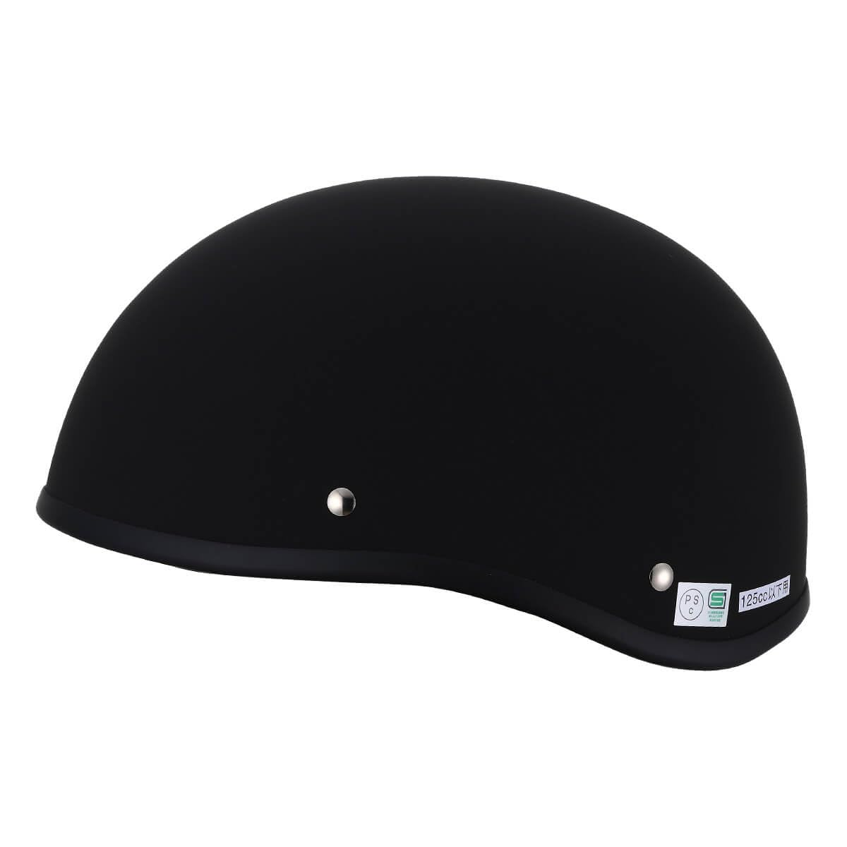 

ISHINO SHOKAI SJD-33 Motorcycle Helmet, Half Cap, Duck Tail Half, Compatible Up to 4.9 Free (approximately 57-60cm) чёрный