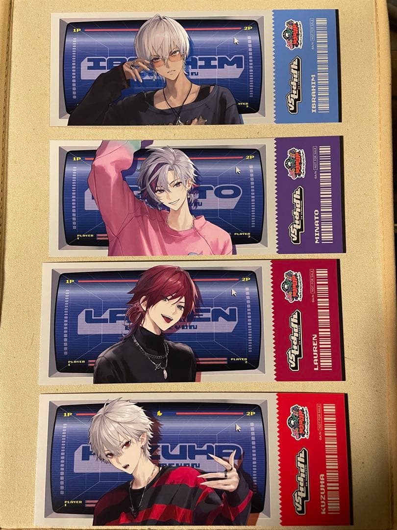 

[USED] Complete Nijisanji Semeyon POPUP Bonus Ticket-Style Card